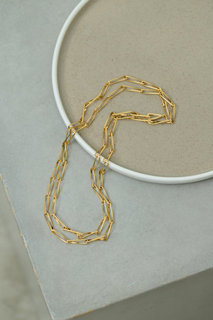 ガリャルダガランテ/GALLARDAGALANTEの【予約販売】ボリュームチェーンマルチネックレス(150200/150201)