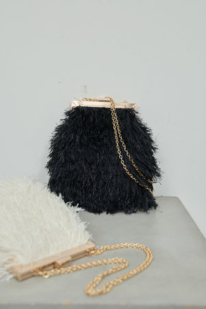 ガリャルダガランテ/GALLARDAGALANTEの【2.718】シャギークラスプバッグ(120100/120102)