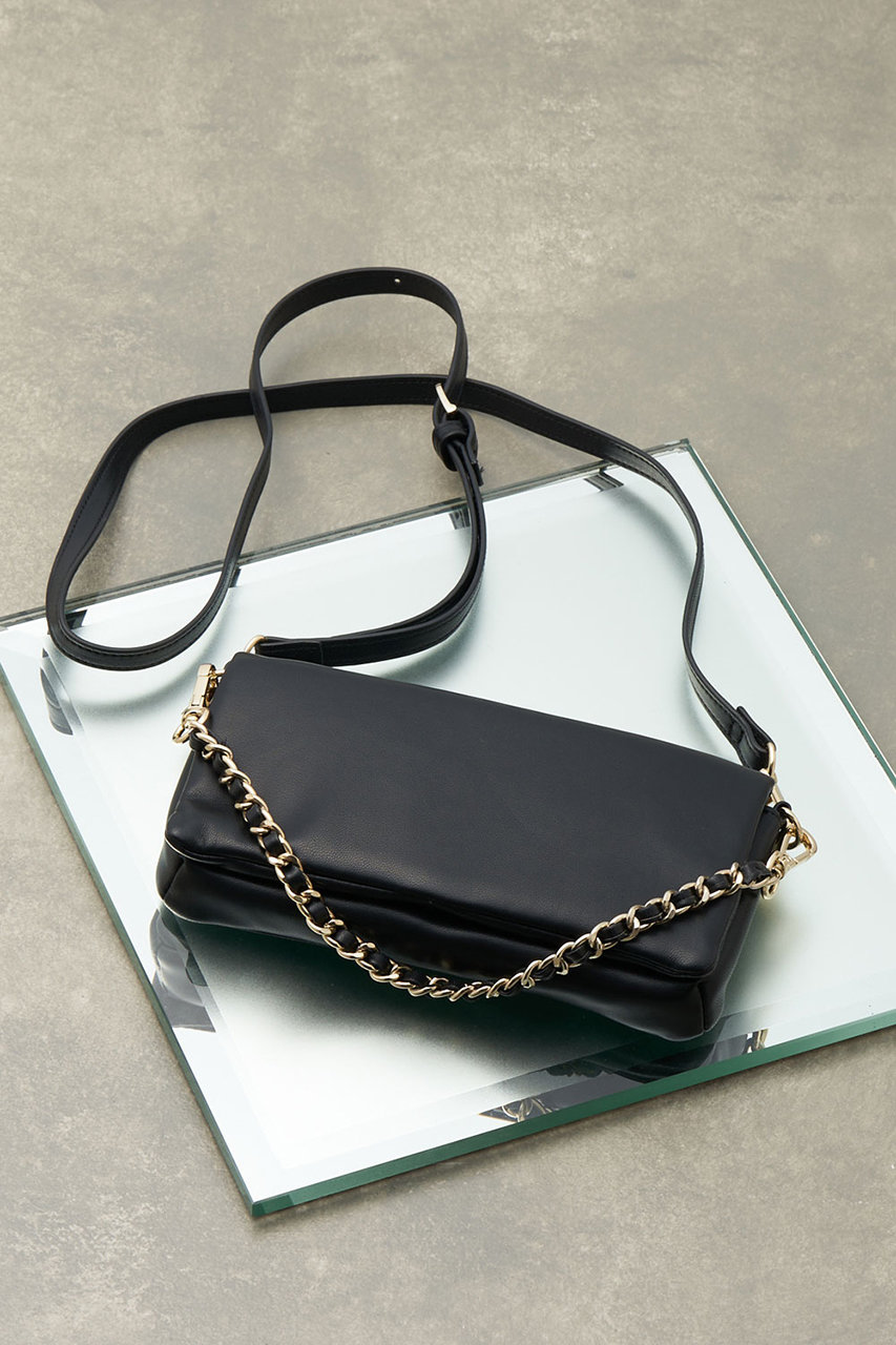 GALLARDAGALANTE 【2.718】3wayソフトMINIショルダー (ブラック, F) ガリャルダガランテ ELLE SHOP