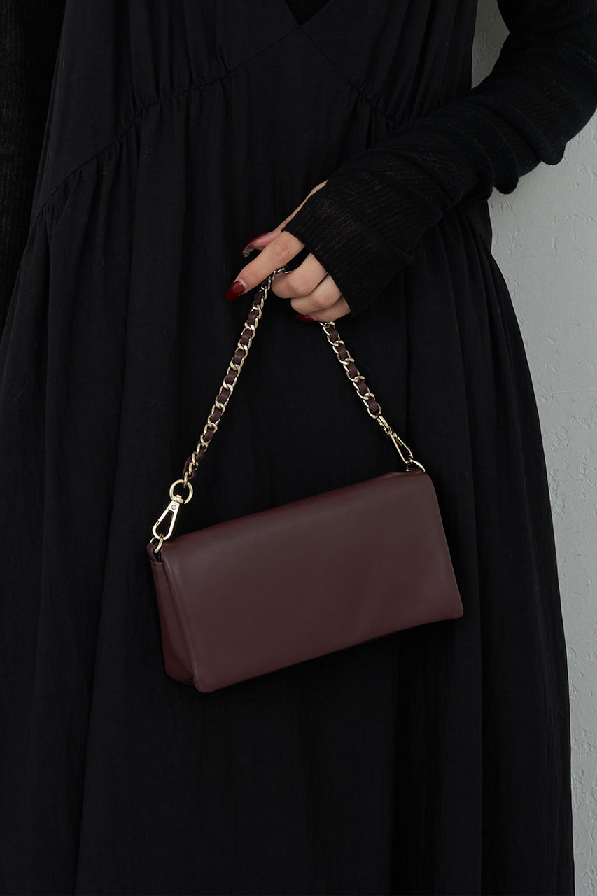 GALLARDAGALANTE 【2.718】3wayソフトMINIショルダー (ボルドー, F) ガリャルダガランテ ELLE SHOP