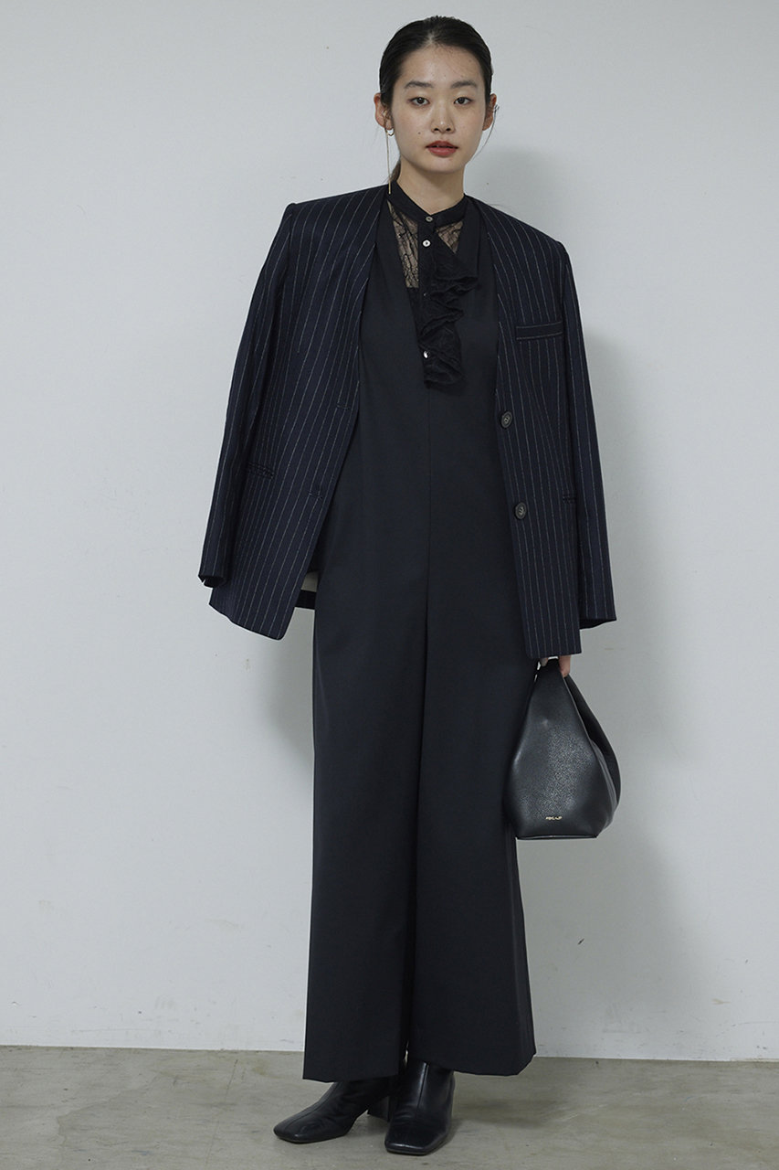 GALLARDAGALANTE(ガリャルダガランテ)｜梳毛オールインワン/ブラック