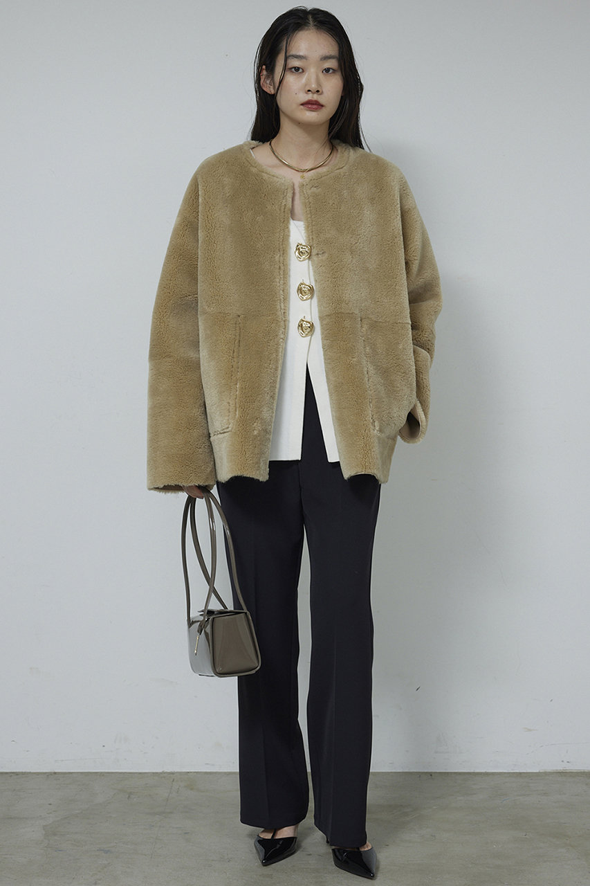 GALLARDAGALANTE(ガリャルダガランテ)｜ビジューVネックカーディガン