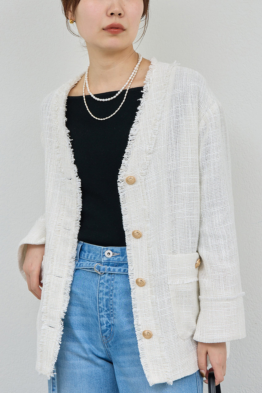 【WEB限定】ツイードジャケット