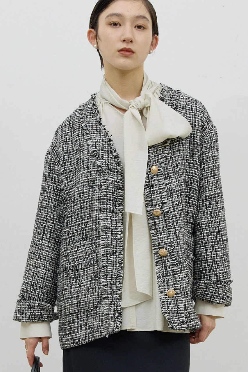 【WEB限定】ツイードジャケット