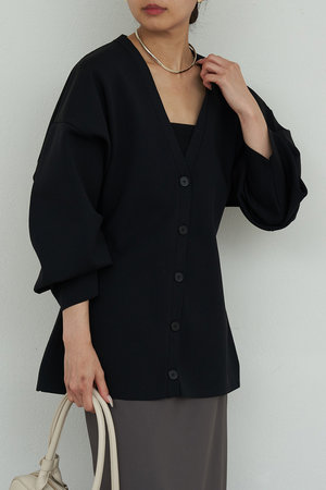 ガリャルダガランテ/GALLARDAGALANTEの【予約販売】ウエストシェイプカーディガン