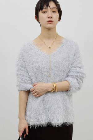 ガリャルダガランテ/GALLARDAGALANTEの【予約販売】フェザーヤーンニットプルオーバー