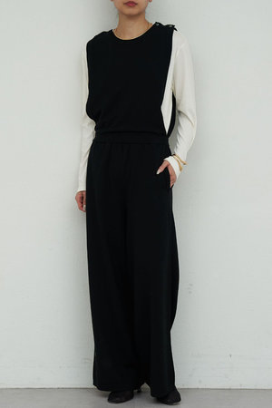 ガリャルダガランテ/GALLARDAGALANTEの【HERITANOVUM】スリーブレスニットコンビネゾン(110600/110606)