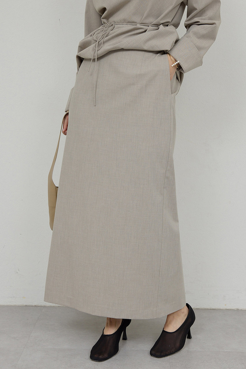 ガリャルダガランテ/GALLARDAGALANTEの【セットアップ対応】梳毛ストレッチタイトスカート(ライトベージュ/GGZ1061101A0001)