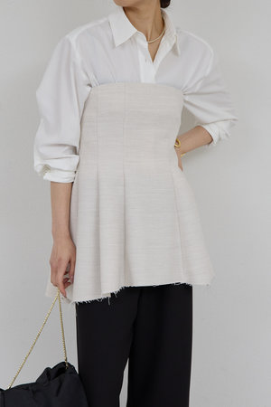 ガリャルダガランテ/GALLARDAGALANTEの【予約販売】【セットアップ対応】ダブルクロスビスチェ(110400/110401)