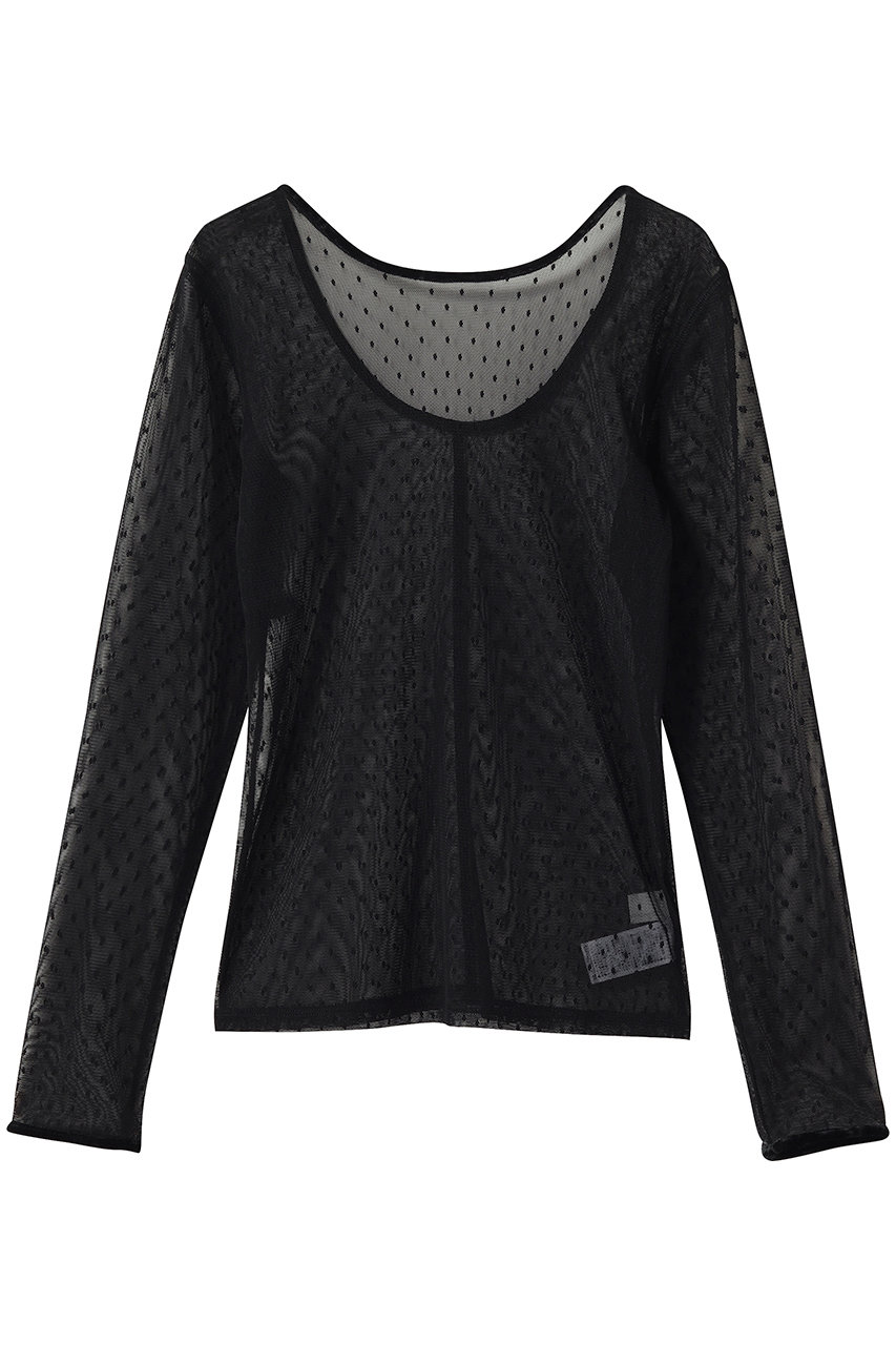 ガリャルダガランテ/GALLARDAGALANTEの2wayチュールプルオーバー(ブラック/GGZ1061106A0001)