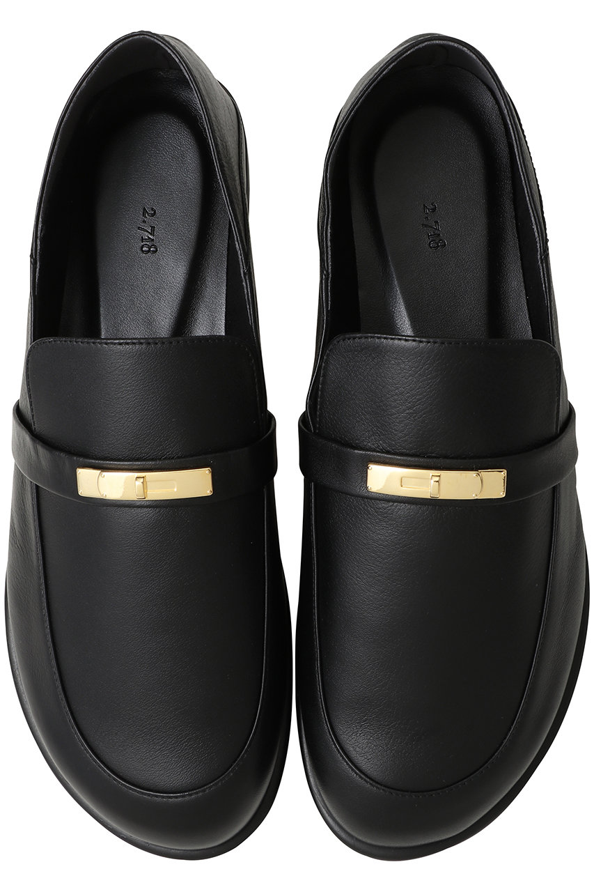 ガリャルダガランテ/GALLARDAGALANTEの【2.718】バックルローファー(ブラック/GGN1061213A0002)