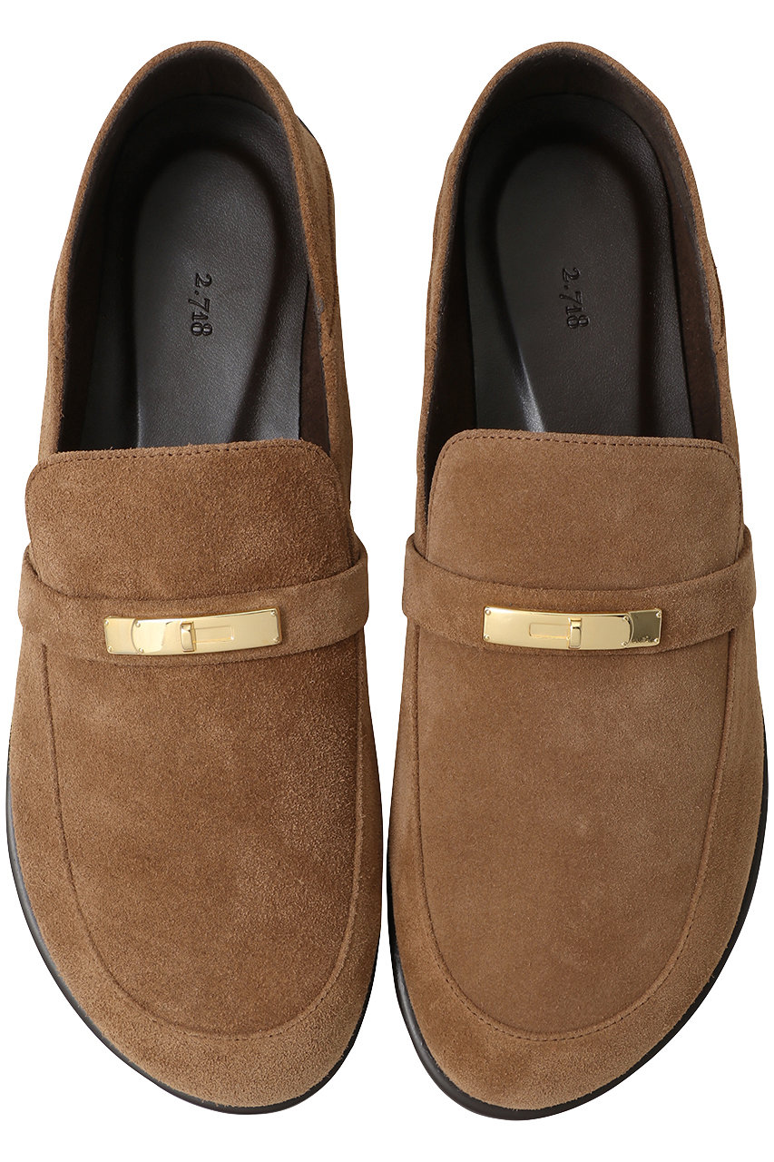 ガリャルダガランテ/GALLARDAGALANTEの【2.718】バックルローファー(キャメル/GGN1061213A0002)