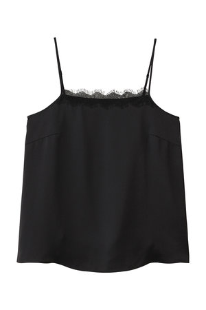 ガリャルダガランテ/GALLARDAGALANTEのサテンレースキャミ(110100/110101)