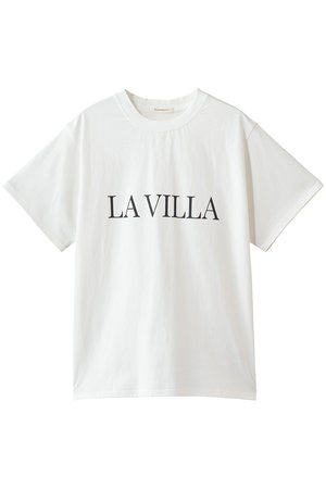 ガリャルダガランテ/GALLARDAGALANTEの【La villa】ロゴTシャツ(110100/110102)