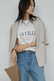 【La villa】ロゴTシャツ