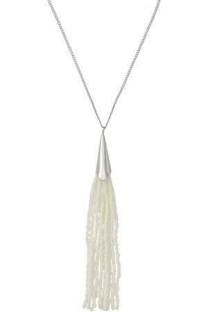 ガリャルダガランテ/GALLARDAGALANTEのビーズタッセルネックレス(150200/150201)