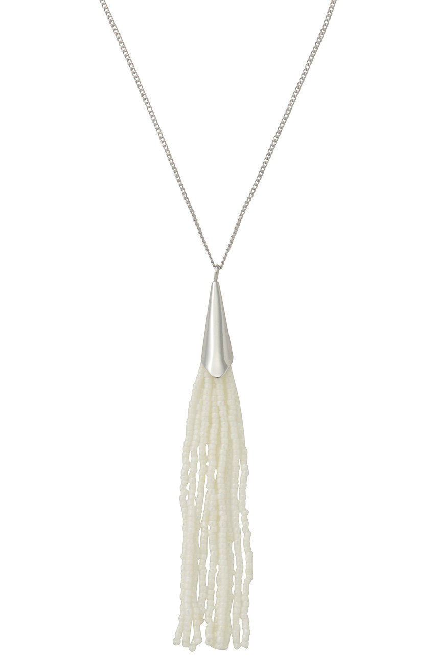 ガリャルダガランテ/GALLARDAGALANTEのビーズタッセルネックレス(オフホワイト/GGZ1061311A0009)