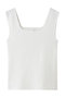 スクエアネックタンク ガリャルダガランテ/GALLARDAGALANTE ホワイト