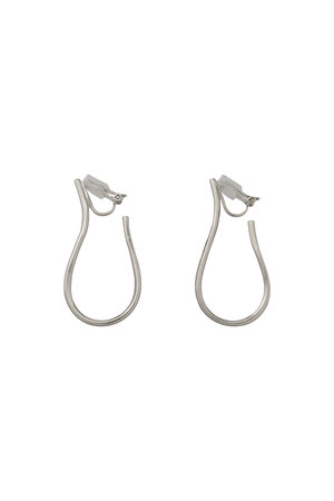 ガリャルダガランテ/GALLARDAGALANTEのドロップフープクリップイヤリング(150100/150102)