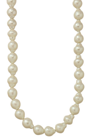 ガリャルダガランテ/GALLARDAGALANTEのガラスパールショートネックレス