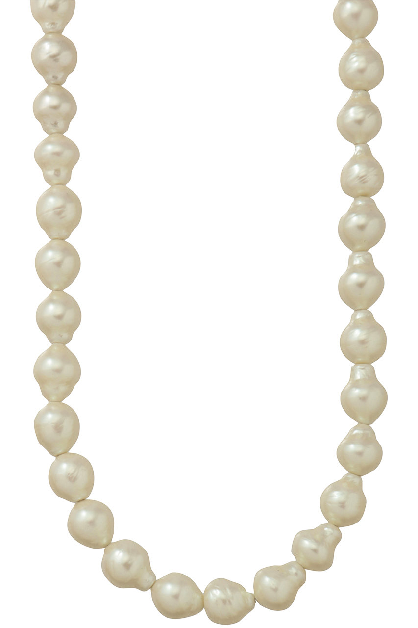 ガリャルダガランテ/GALLARDAGALANTEのガラスパールショートネックレス(シルバー/GGZ1061311A0005)