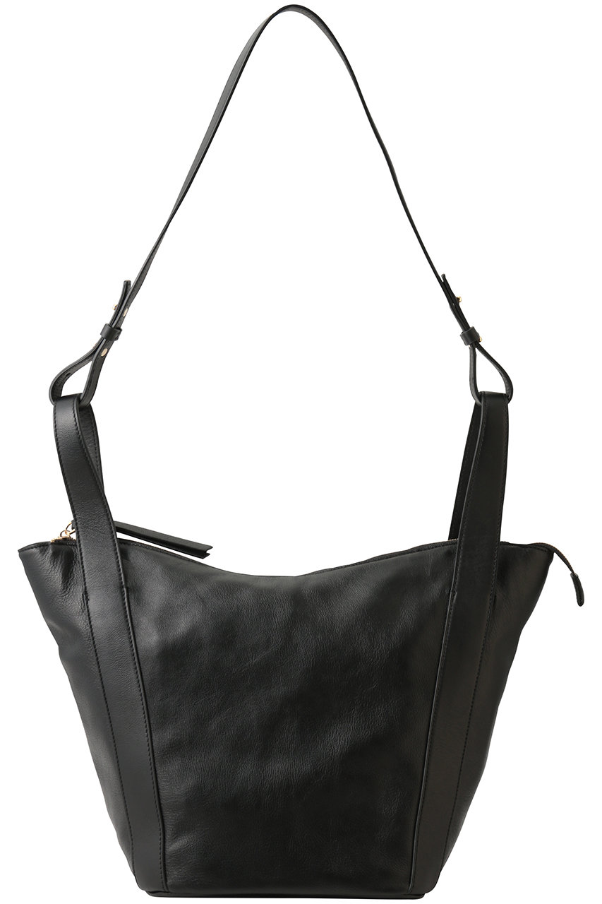 ガリャルダガランテ/GALLARDAGALANTEの【2.718】レザーショルダーバッグ(ブラック/GGZ1061312D0004)