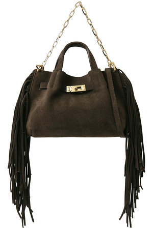 ガリャルダガランテ/GALLARDAGALANTEの【2.718】フリンジチェーンミニバッグ(120100/120102)