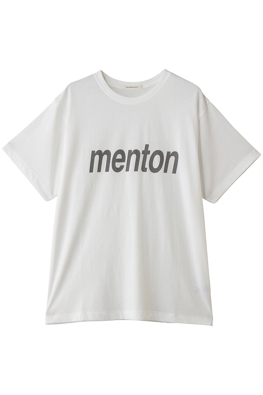 ガリャルダガランテ/GALLARDAGALANTEのMENTON Tシャツ(ホワイト/GGZ1061406A0005)