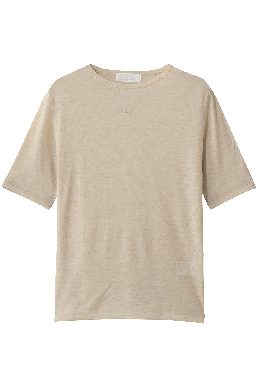 ガリャルダガランテ/GALLARDAGALANTEのGニットTee(ベージュ/GGZ1061705A0002)