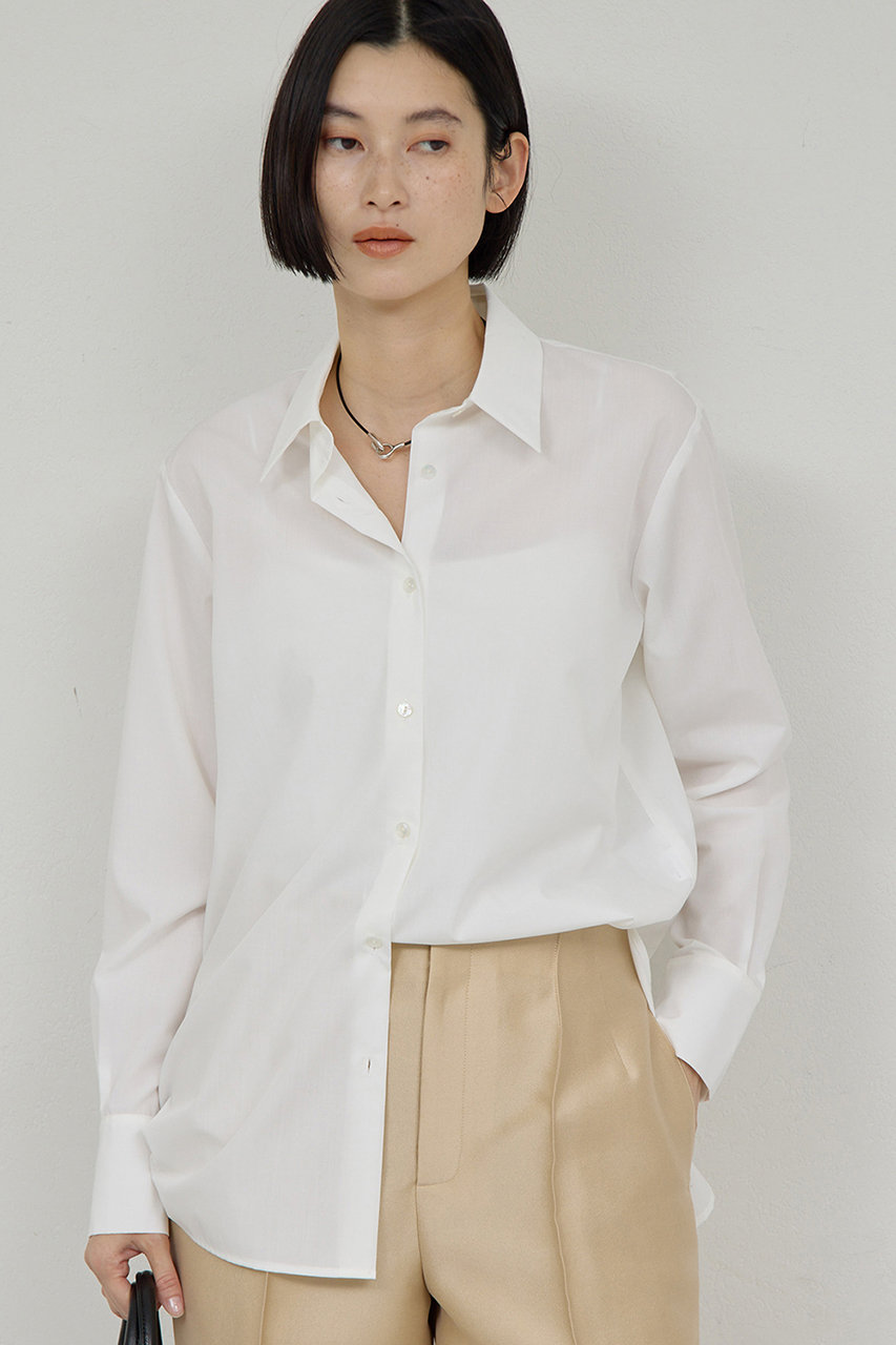 ガリャルダガランテ/GALLARDAGALANTEのミニマルシャツ(ホワイト/GGZ1061104A0006)