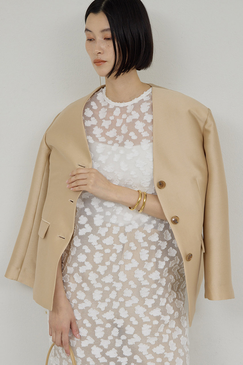 ガリャルダガランテ　ジャケット　ベージュ GALLARDAGALANTE(ガリャルダガランテ)｜【予約販売】【セットアップ