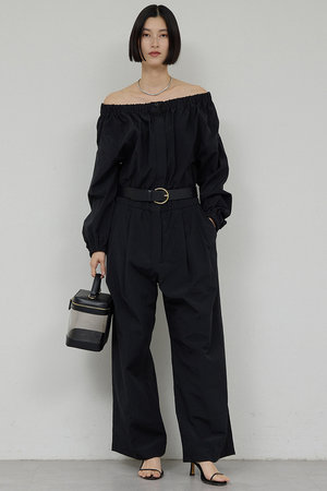 ガリャルダガランテ/GALLARDAGALANTEの【予約販売】オフショルオールインワン(110600/110606)