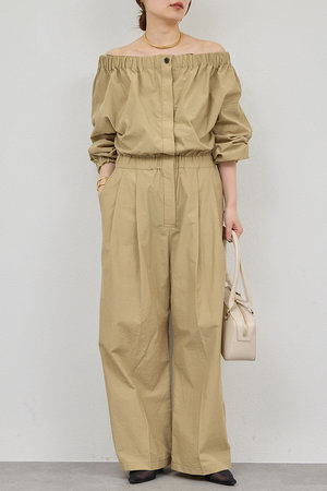 ガリャルダガランテ/GALLARDAGALANTEの【予約販売】オフショルオールインワン(110600/110606)