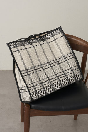 ガリャルダガランテ/GALLARDAGALANTEの【予約販売】【2.718】トリミングトート L(120200/120201)