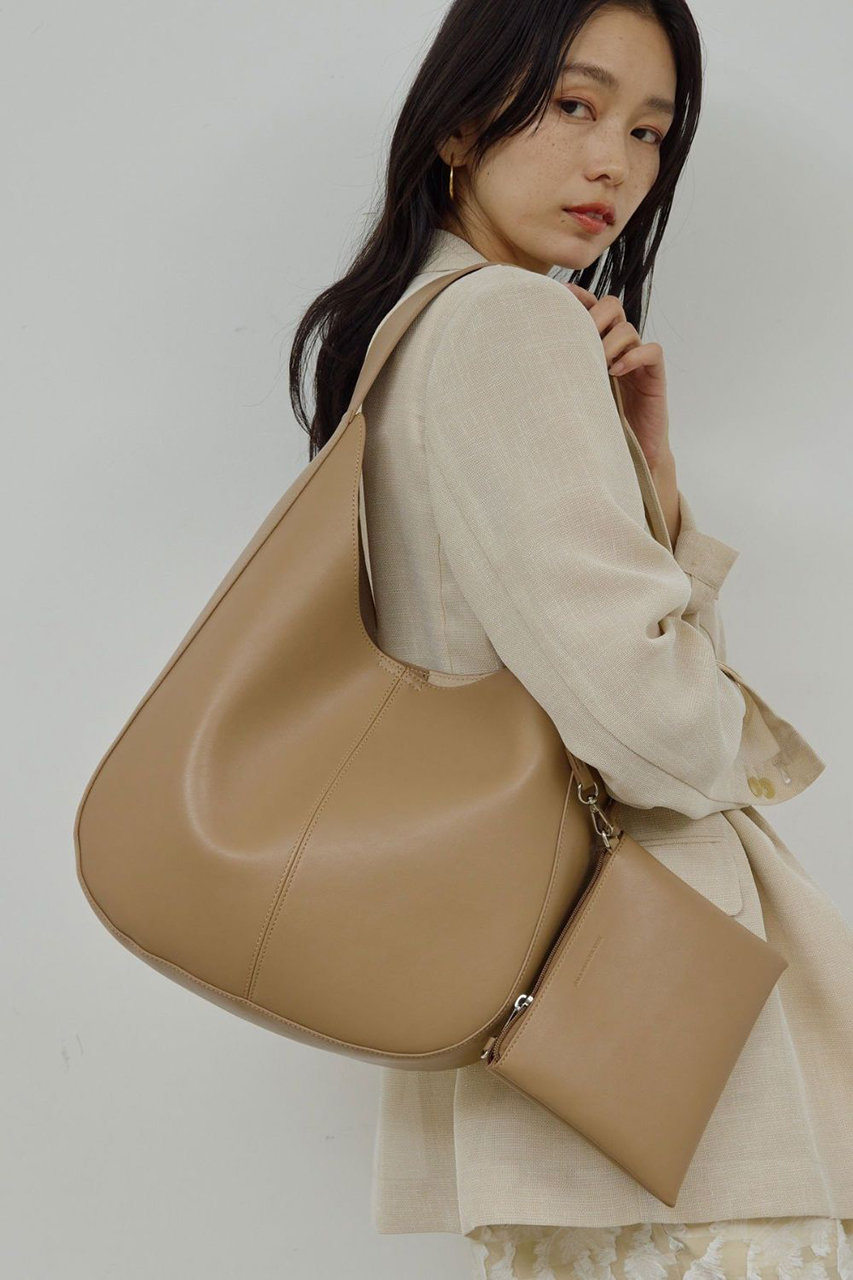 ガリャルダガランテ/GALLARDAGALANTEの【WEB限定】ポーチ付ワンショルダーバッグ(モカ/GGZ1061112A0001)