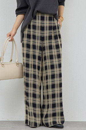 ガリャルダガランテ/GALLARDAGALANTEの【予約販売】ステッチチェックパンツ(110600/110601)