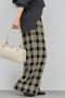 【予約販売】ステッチチェックパンツ ガリャルダガランテ/GALLARDAGALANTE