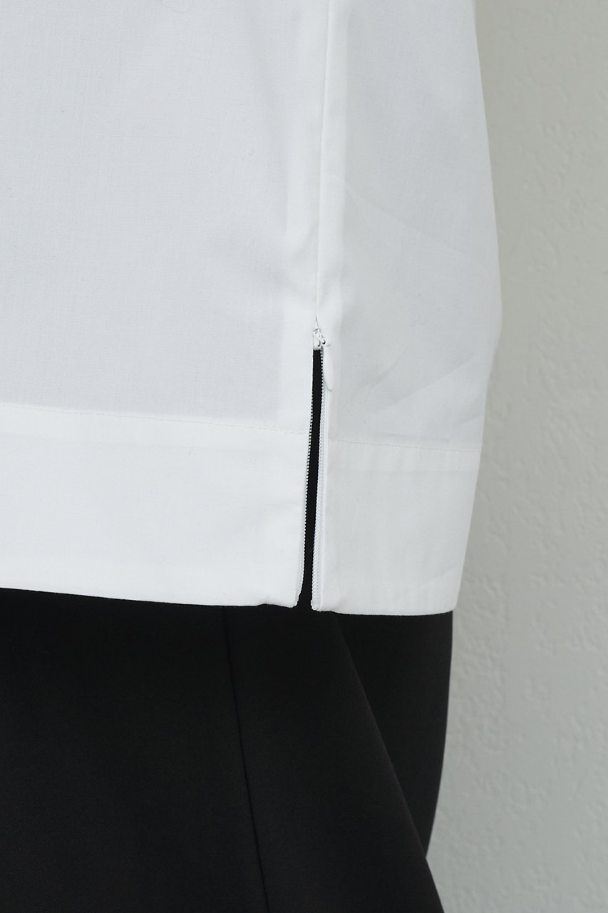 GALLARDAGALANTE(ガリャルダガランテ) ローンシャツ　ホワイト GALLARDAGALANTE（ガリャルダガランテ）の「コットンローンシャツ