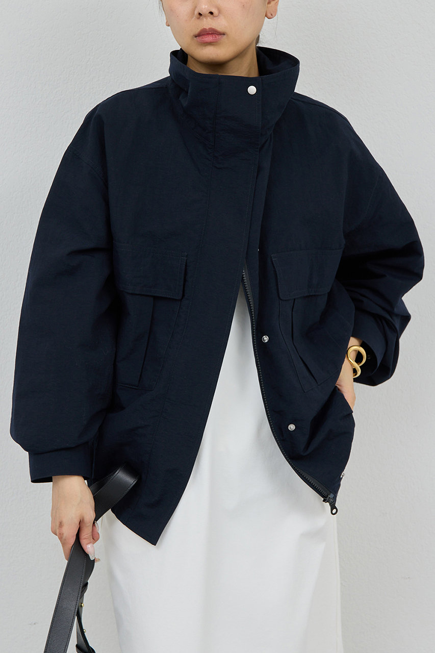 【CHIKAコラボ】ハイカラーブルゾン