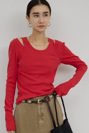 ガリャルダガランテ/GALLARDAGALANTEの【予約販売】〈前後2way〉ハイツイストリブタンク(110100/110101)