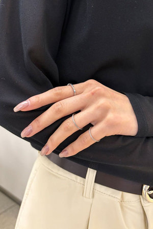 ガリャルダガランテ/GALLARDAGALANTEの【予約販売】【SACHIKOコラボ】トリオリング(150400/150401)