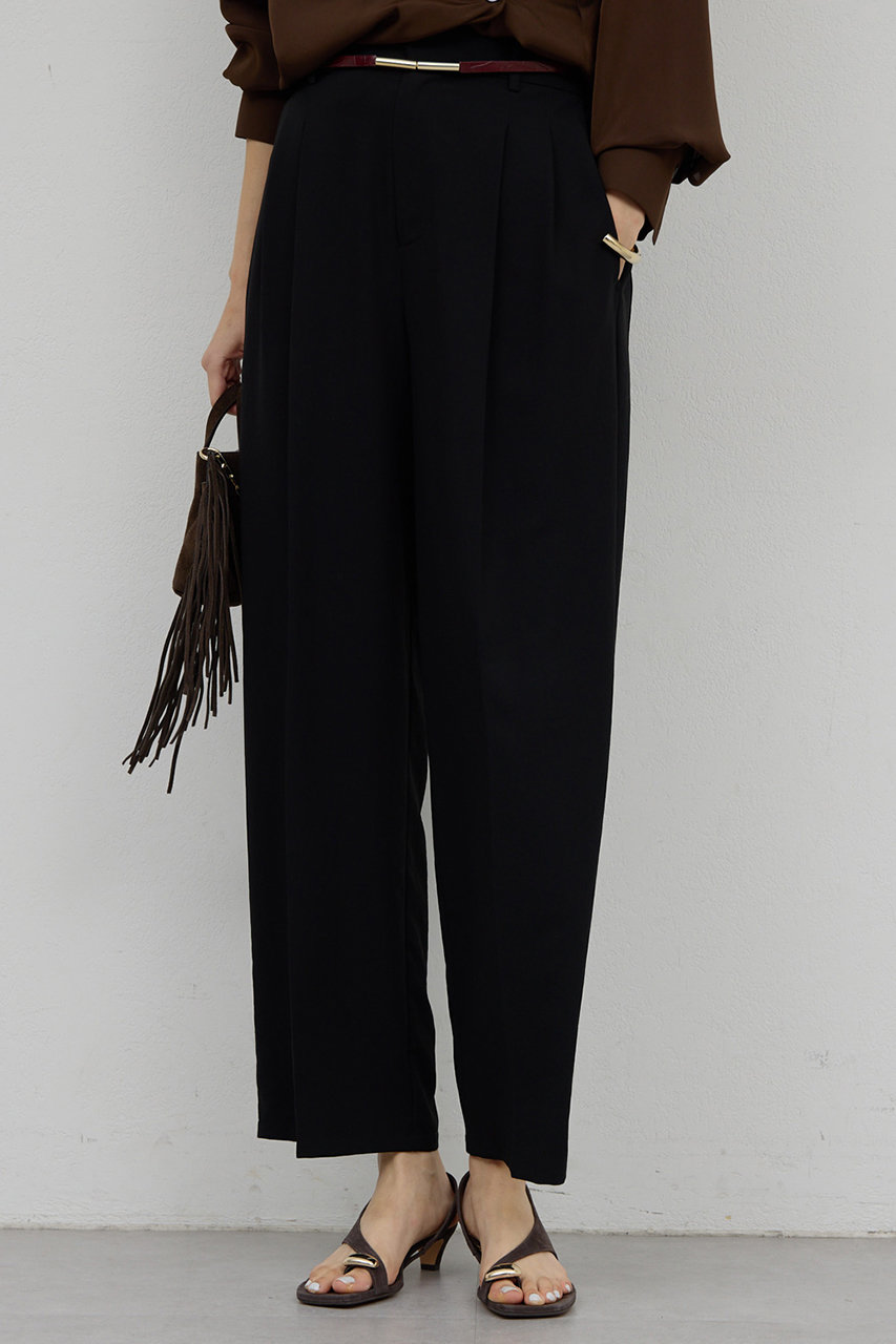 ガリャルダガランテ/GALLARDAGALANTEの【予約販売】ライトジャージーワイドパンツ(ブラック/GGZ1061202A0002)