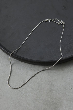 ガリャルダガランテ/GALLARDAGALANTEの【予約販売】ステンレスドットチェーンネックレス(150200/150201)