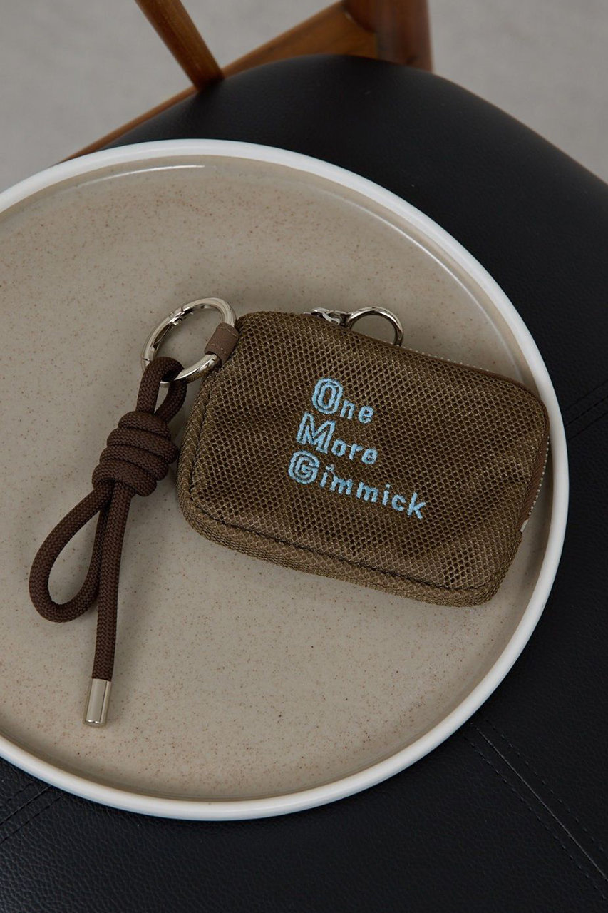 ガリャルダガランテ/GALLARDAGALANTEの【予約販売】メッシュポーチチャーム(ブラウン/GGZ1061118A0001)