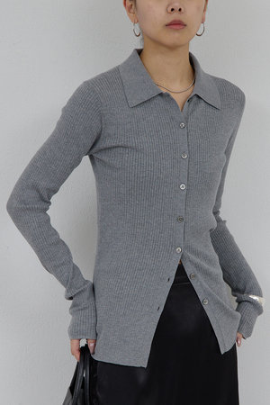 ガリャルダガランテ/GALLARDAGALANTEの【予約販売】ポロリブニット(110300/110303)