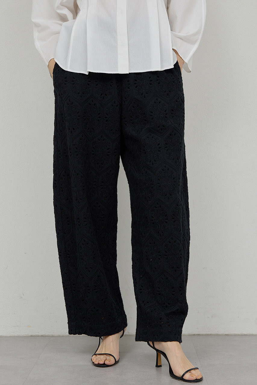 ガリャルダガランテ/GALLARDAGALANTEの【予約販売】【Dhritie】カットレースパンツ(ブラック/GGD1061302A0001)