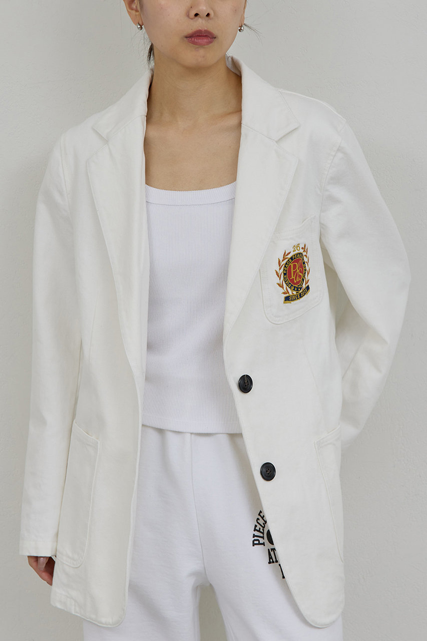 【PEAS】【セットアップ対応】デニムブレザー