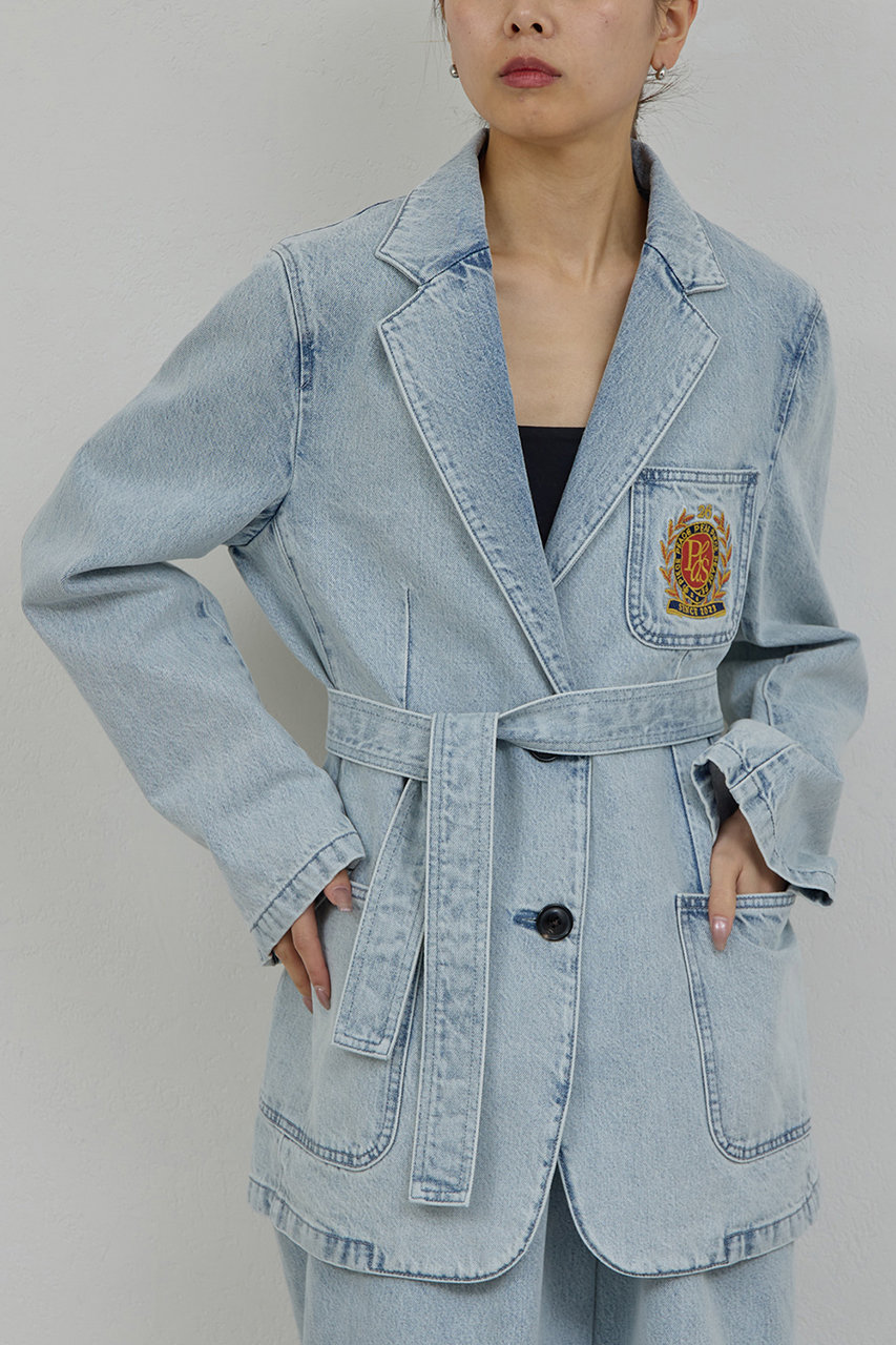 【PEAS】【セットアップ対応】デニムブレザー