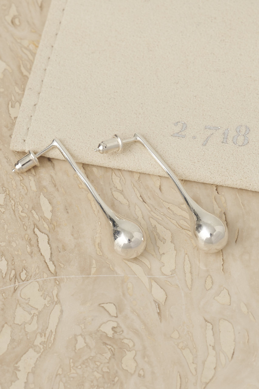 【2.718】ロングドロップピアス