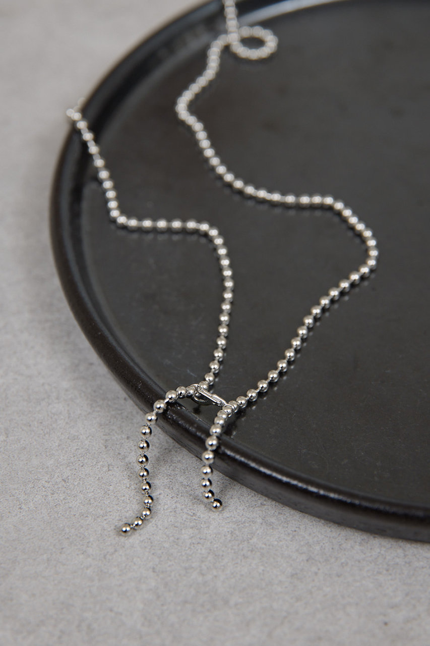 ガリャルダガランテ/GALLARDAGALANTEの【予約販売】ボールチェーンアレンジネックレス(シルバー/GGZ1061211A0009)